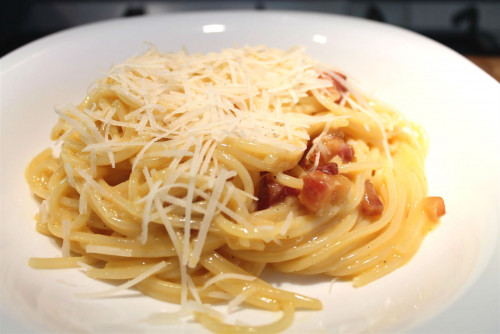 Eredeti carbonara spagetti (tejszín mentes!)